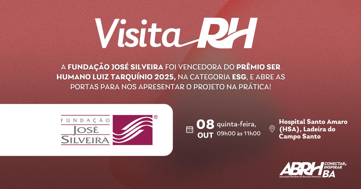 Imagem da fonte — VisitaRH | Fundação José Silveira – Vencedora do PSH 2025 | Categoria ESG