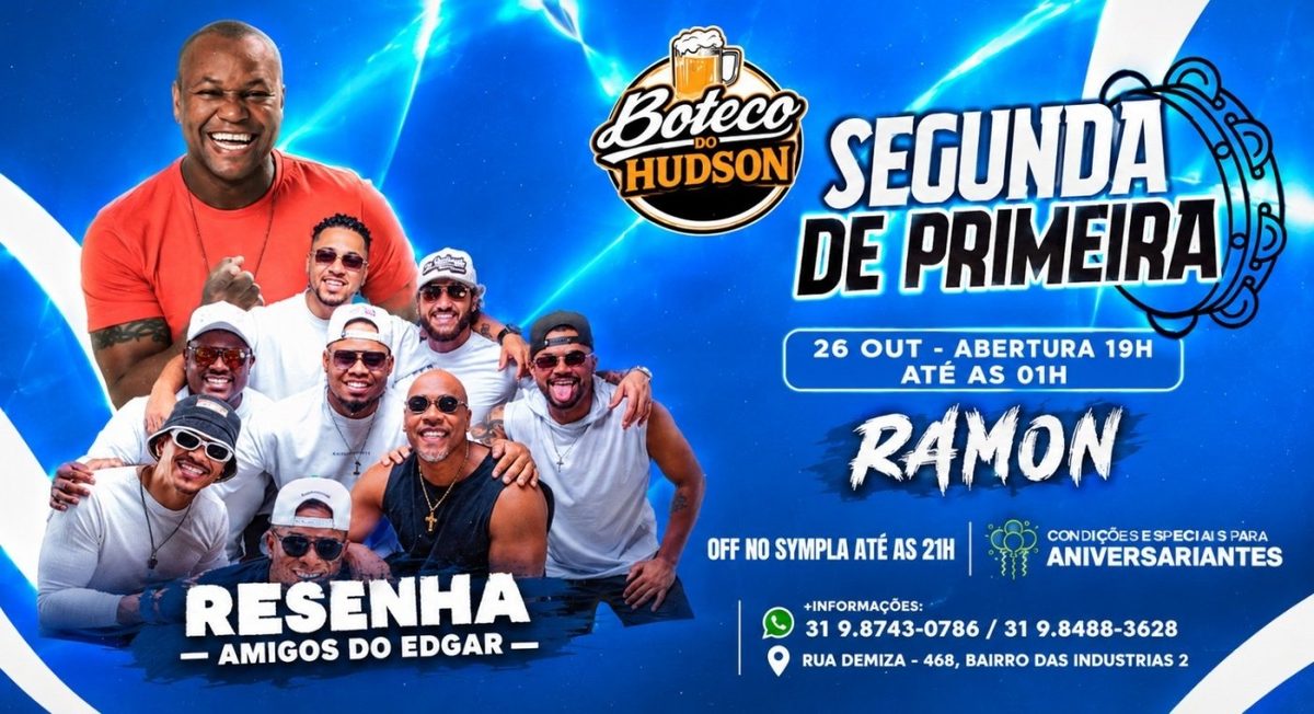 Imagen de la fuente — SEGUNDA DE PRIMEIRA | BOTECO DO HUDSON