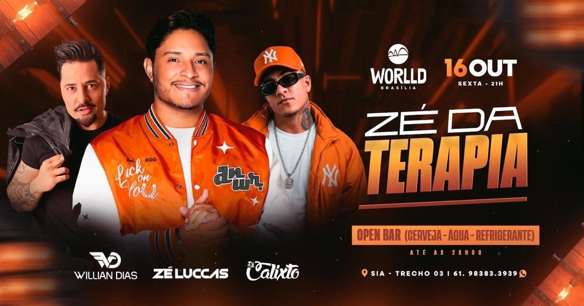 Bild der Quelle — ZÉ DA TERAPIA | Worlld Brasília