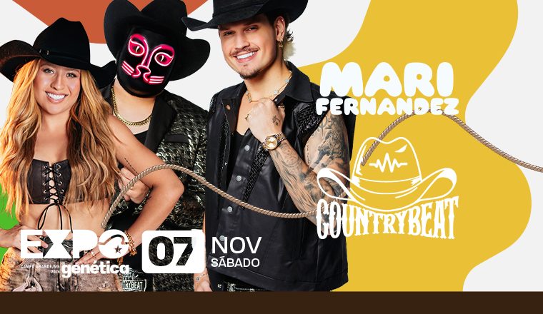 Afbeelding van de bron — Mari Fernandez — Agenda de shows — Campo Grande/MS — Mari Fernandez + Country Beat - Expo Genética em Campo Grande