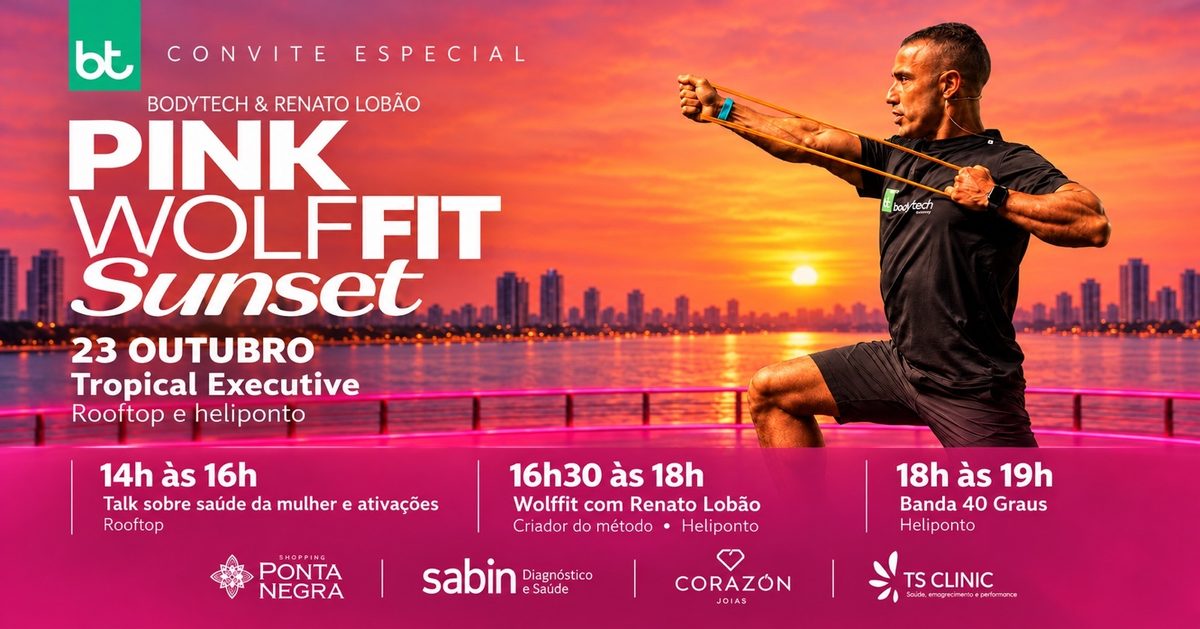 Imagem da fonte — PINK WOLFIT SUNSET - BODYTECH & RENATO LOBÃO