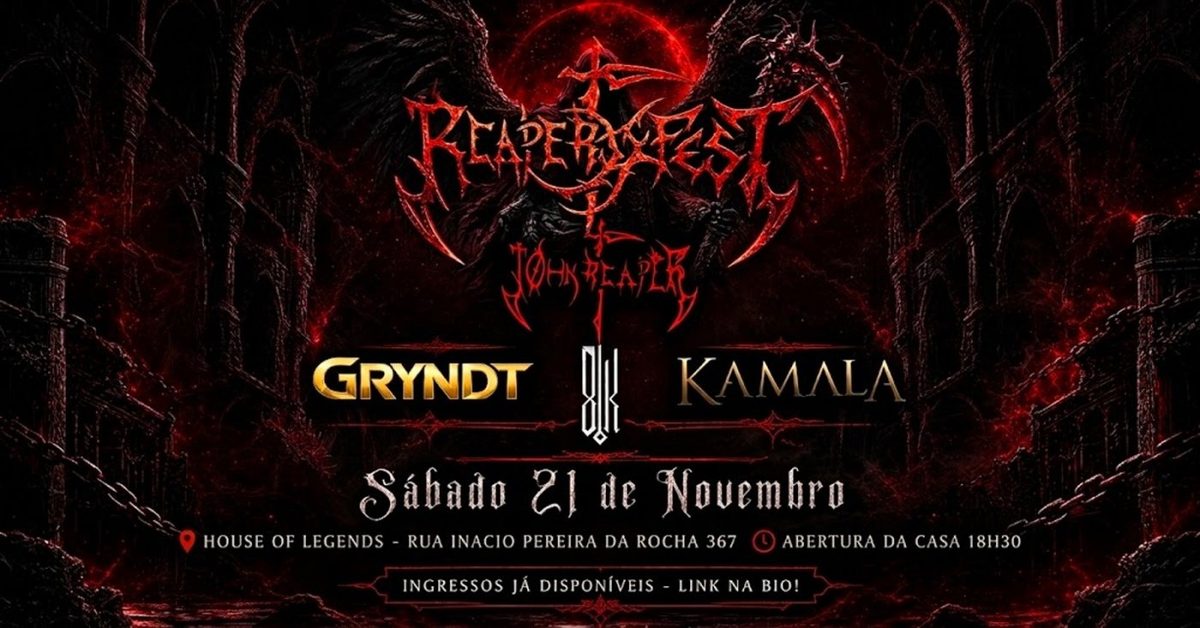 Imagem da fonte — REAPERFEST: METAL HORROR NIGHT