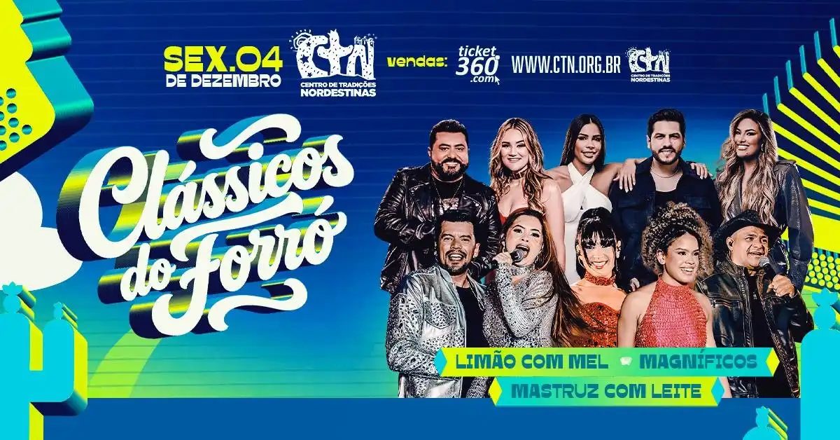 Imagen de la fuente — Clássicos do Forró, Limão com Mel, Magníficos e Mastruz com Leite
