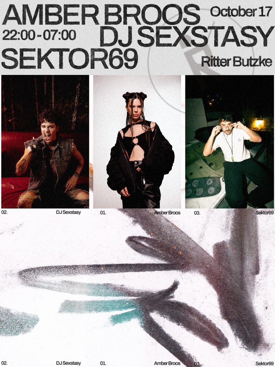 Source image — Amber Broos, DJ Sexstasy, Sektor69