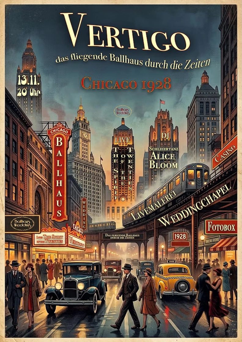 Imagem da fonte — Vertigo - Chicago 1928