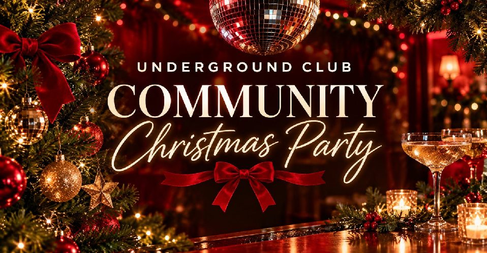 Imagem da fonte — The Underground Club Community Christmas Party - Festa de Natal da Comunidade do Underground Club