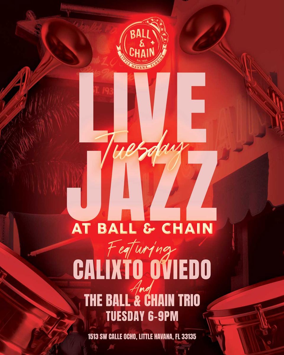 Imagem da fonte — Live Jazz with Calixto Oviedo