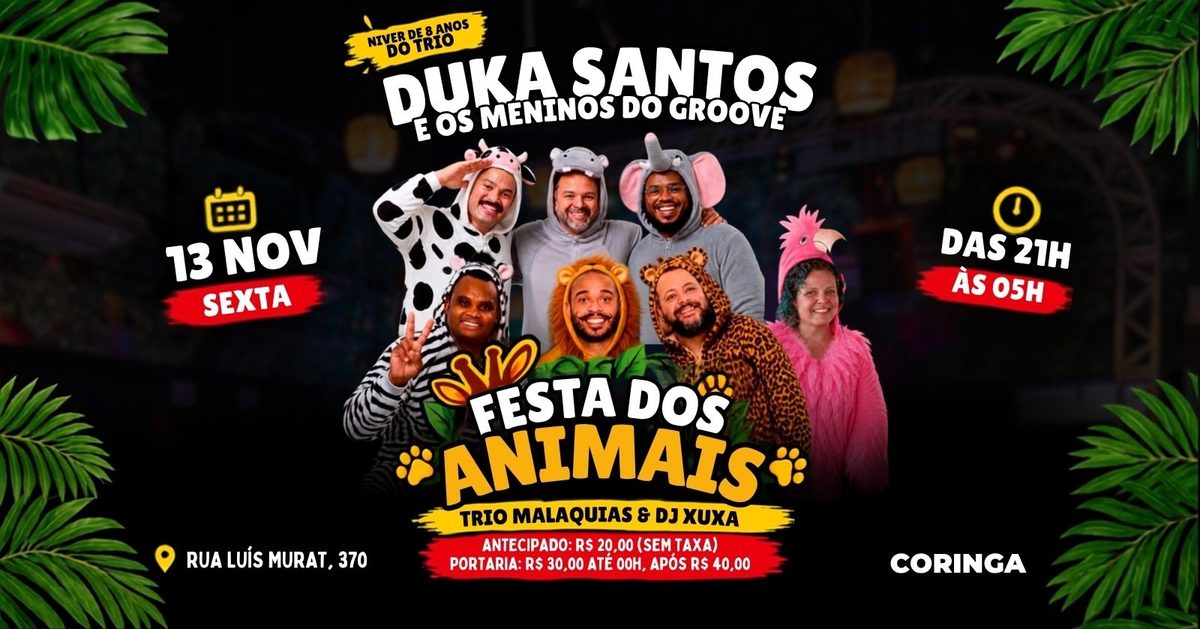 Imagen de la fuente — 8 ANOS DE DUKA SANTOS E OS MENINOS DO GROOVE 13/11