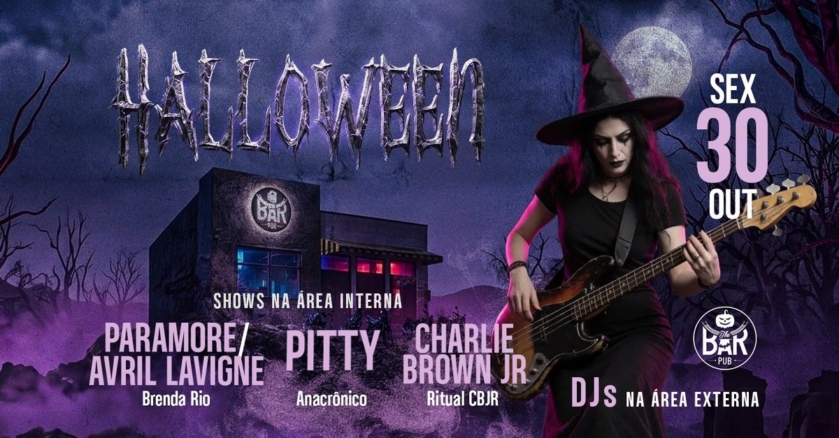 Afbeelding van de bron — HALLOWEEN THE BAR 2026 Sexta 30/10