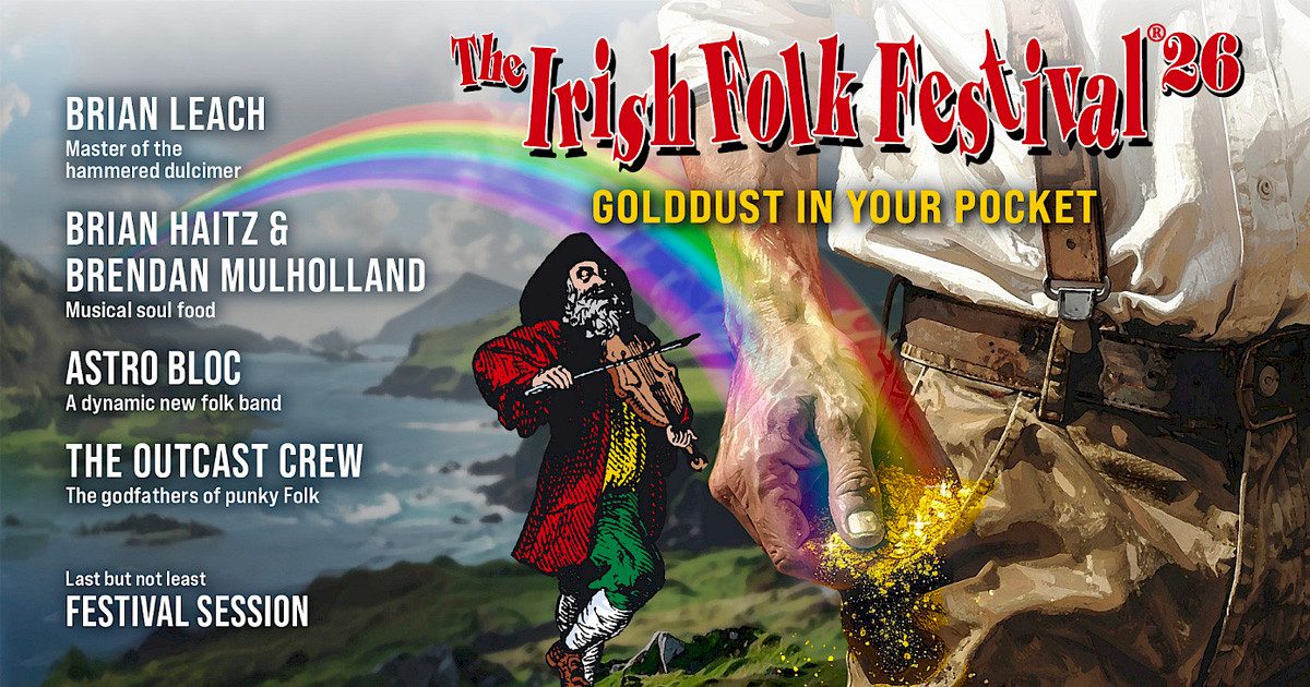 Imagen de la fuente — Irish Folk Festival 2026 – Gold Dust in Your Pocket