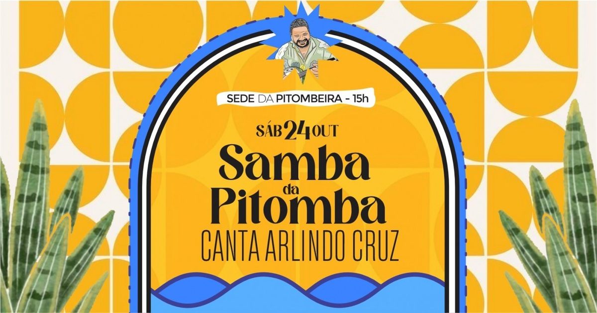 Afbeelding van de bron — Samba da Pitomba canta Arlindo Cruz