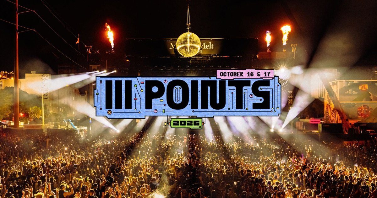 Source image — III Points Music Festival 2026