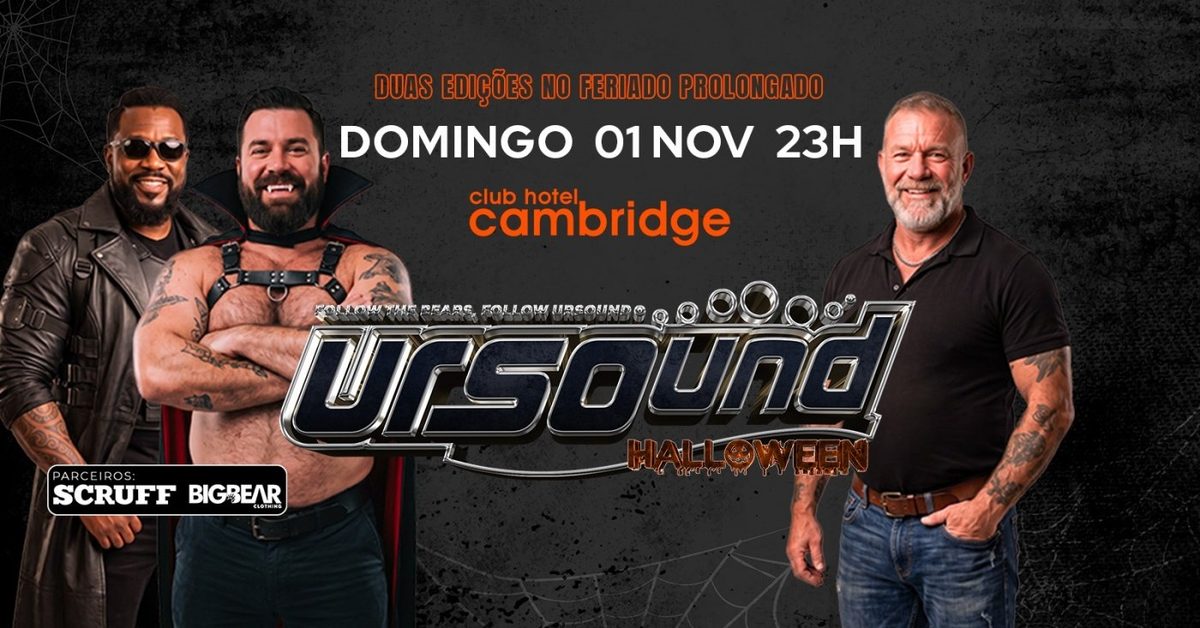 Source image — URSOUND - DOMINGO, 01 de Novembro de 2026, a partir das 23h no Club Hotel Cambridge