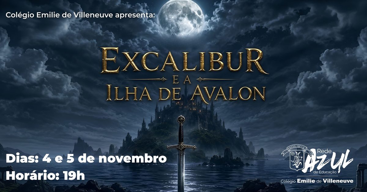 Afbeelding van de bron — Excalibur e a Ilha de Avalon