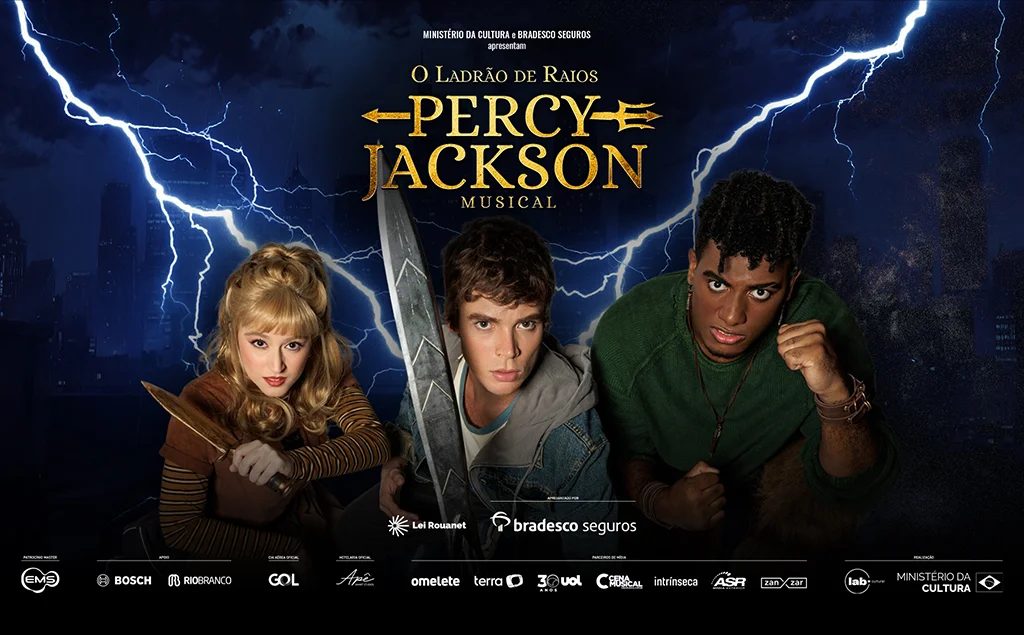 Imagem da fonte — Percy Jackson e o Ladrão de Raios – O Musical (The Lightning Thief) — São Paulo (Teatro Liberdade)