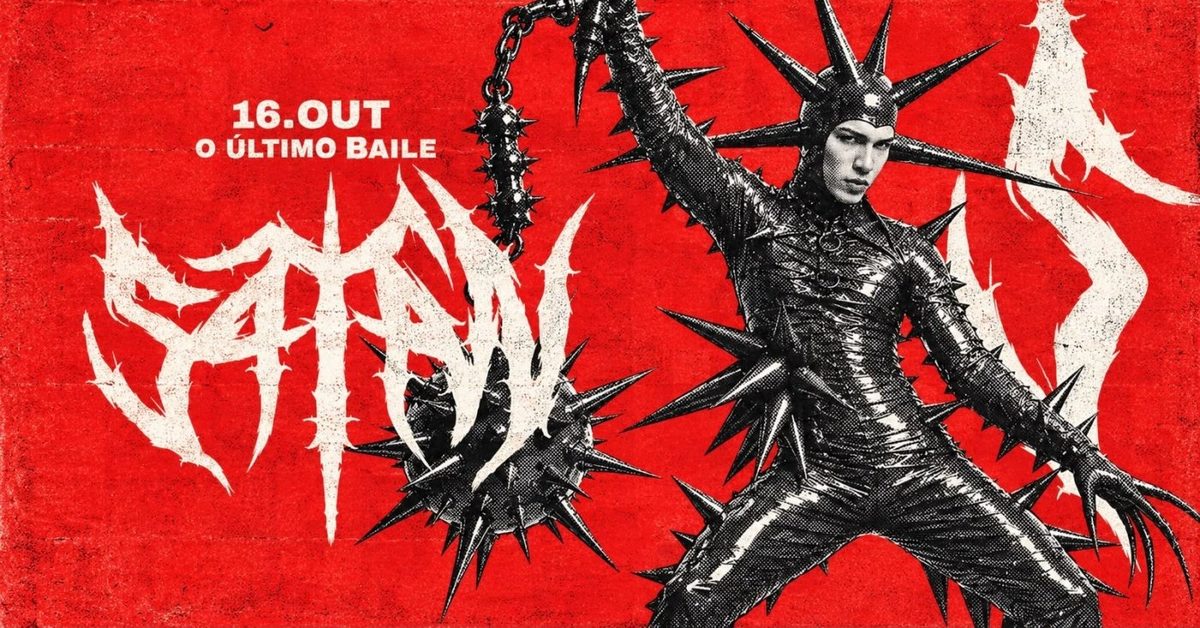 Afbeelding van de bron — O ÚLTIMO BAILE com S4TAN - Pré-Halloween - 16/OUT - Sexta-feira