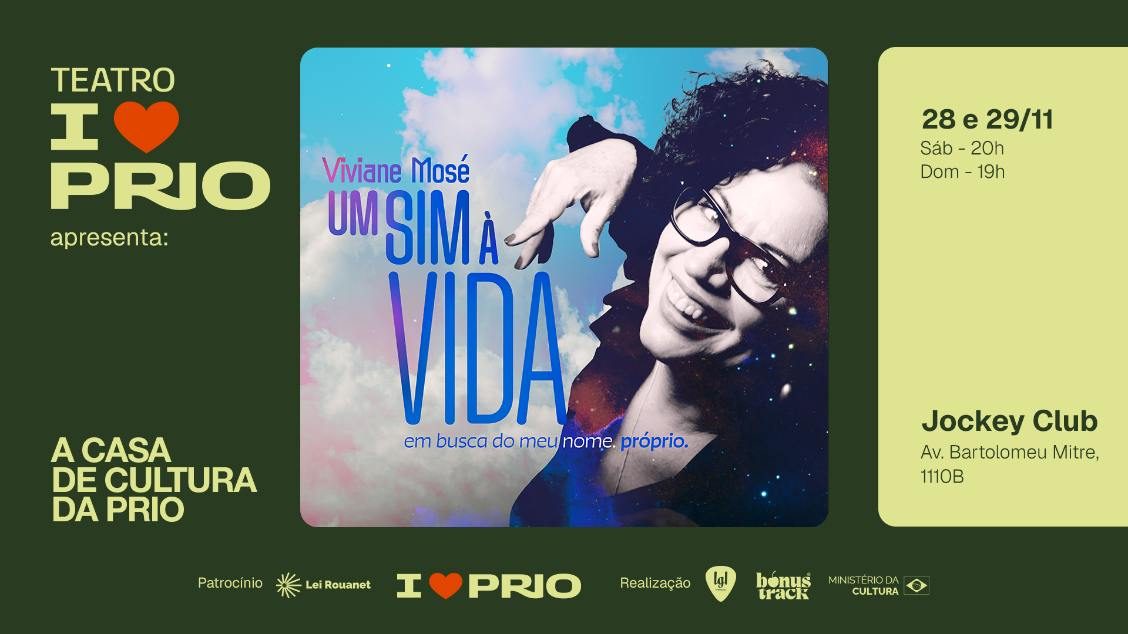 出典の画像 — Viviane Mosé em: 'UM SIM À VIDA'