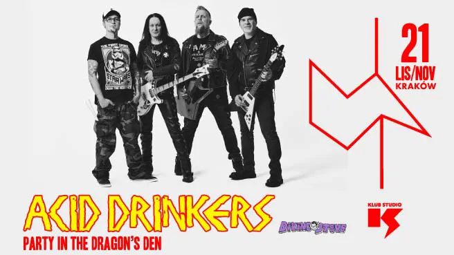 Source image — Acid Drinkers - Party in the Dragon's Den | Support: Diving Stove