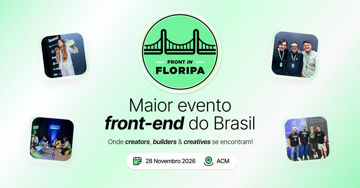 Imagen de la fuente — Front in Floripa 2026