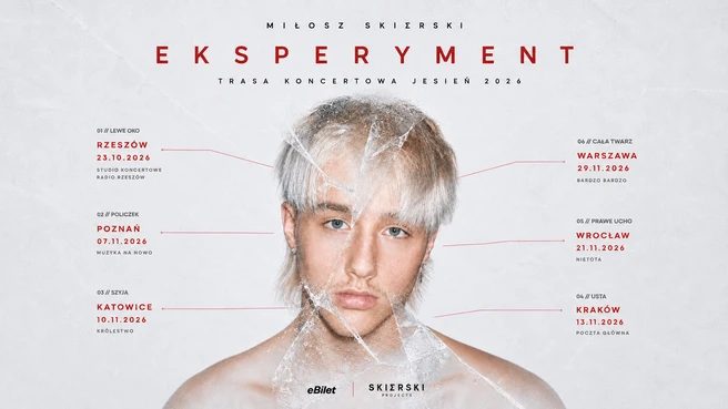 来源图片 — MIŁOSZ SKIERSKI - ΣKSPΣRYMΣNT TOUR 2026