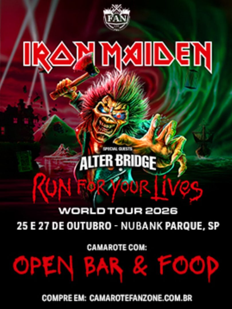 Imagem da fonte — Camarote Fanzone - Iron Maiden