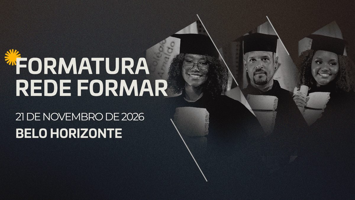 Imagem da fonte — Formatura 2026 - Rede Formar