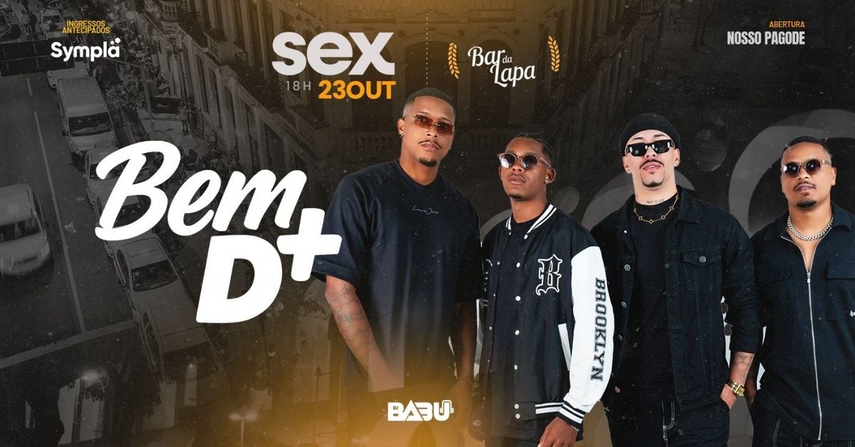 Imagem da fonte — BEM D+ NO BAR DA LAPA