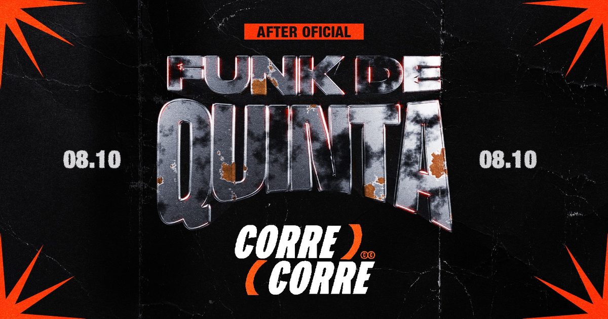 Imagem da fonte — FUNK DE QUINTA COM CORRE CORRE- OPEN BAR FEMININO