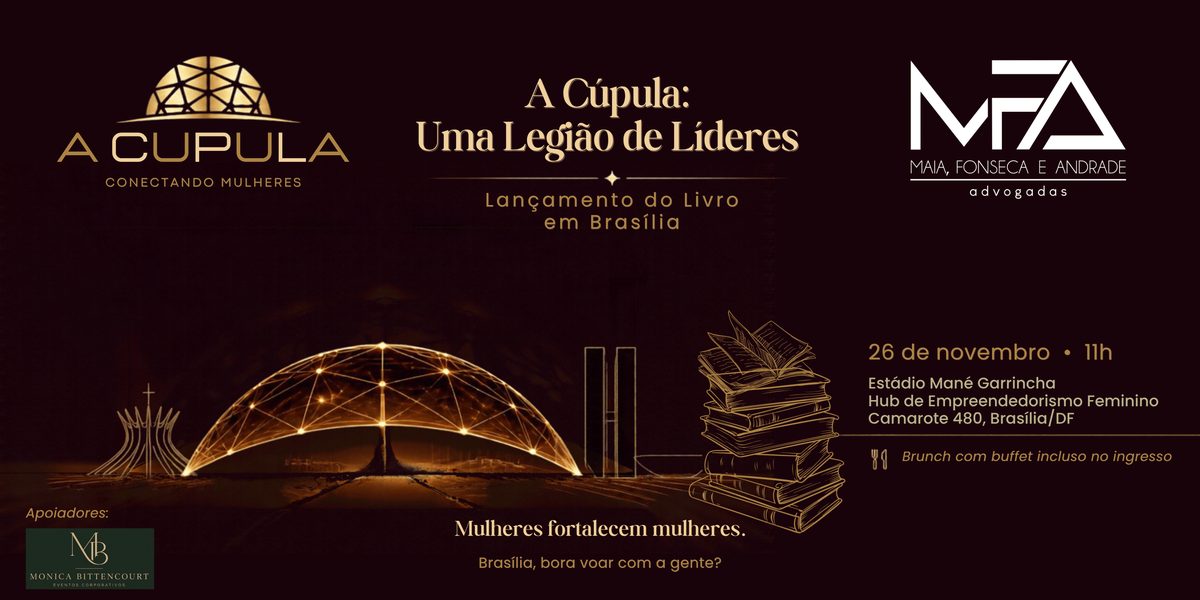 Bild der Quelle — A Cúpula: Uma Legião de Líderes | Lançamento em Brasília