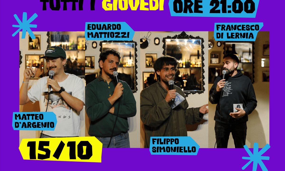 Imagem da fonte — Roma Comedy Club - Tempo Comico