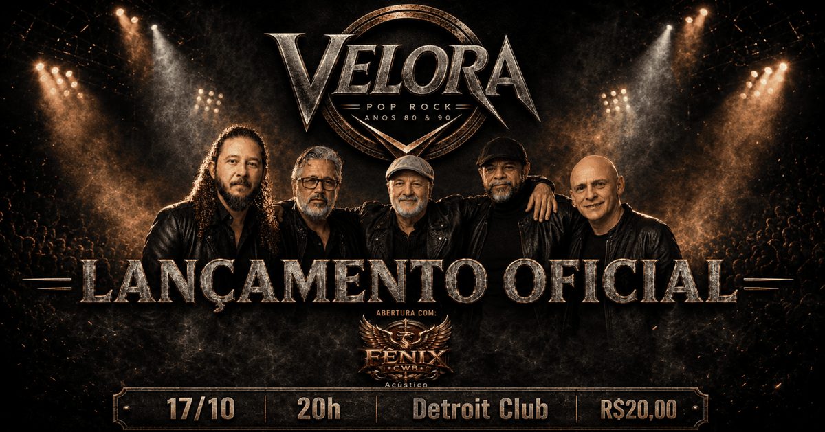 Immagine della fonte — VELORA - Show de Lançamento Oficial (Anos 80 & 90)