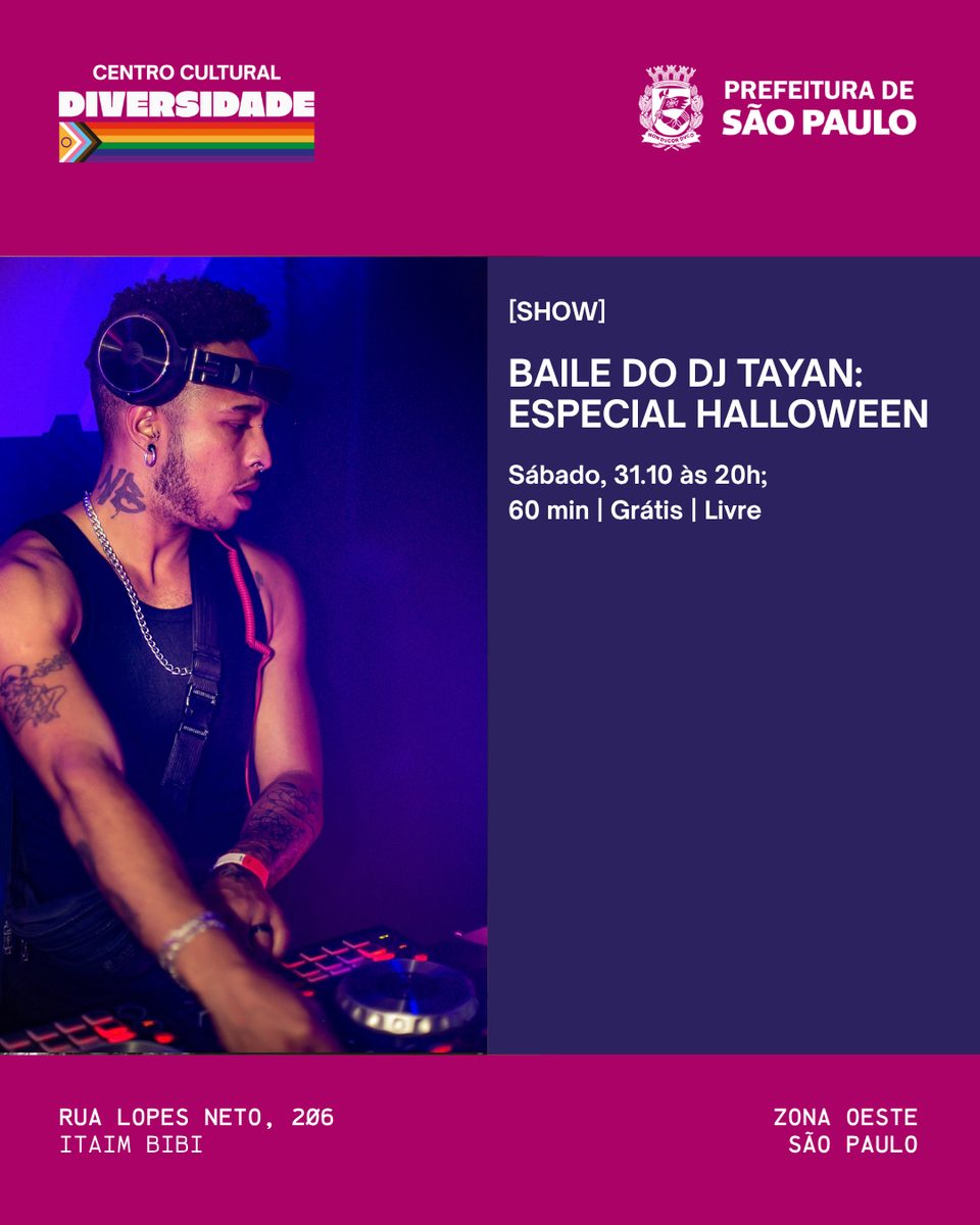 Imagen de la fuente — Baile do Dj Tayan: Especial Halloween