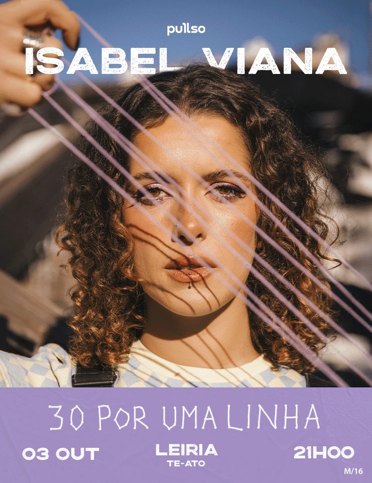 Imagem da fonte — 30 POR UMA LINHA | ISABEL VIANA