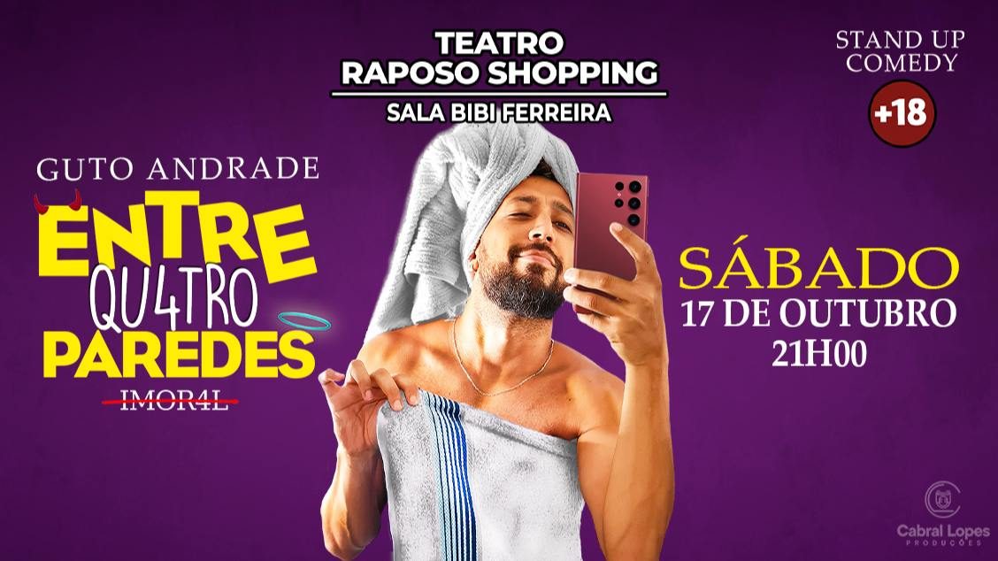 Immagine della fonte — Guto Andrade em Entre Quatro Paredes - Stand-up Comedy +18