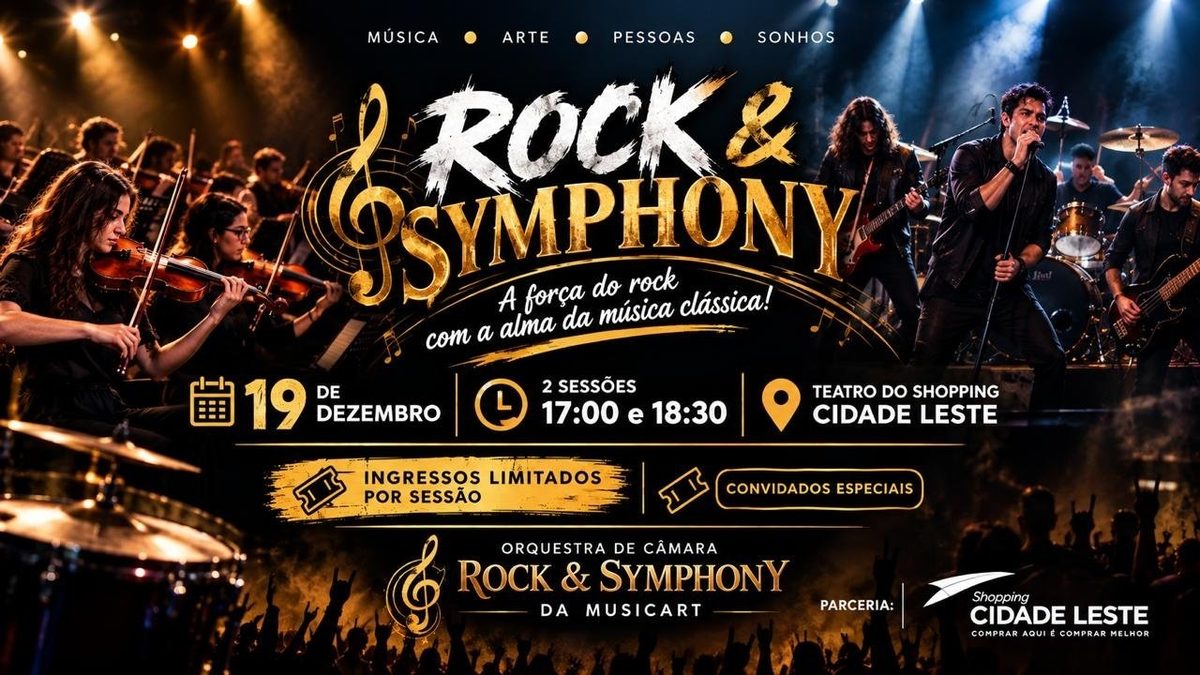 出典の画像 — ROCK & SYMPHONY (Primeira Sessão)