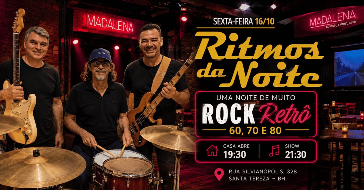 Immagine della fonte — RITMOS DA NOITE - RESERVAS DE MESA WHATSAPP (31) 99699-1698
