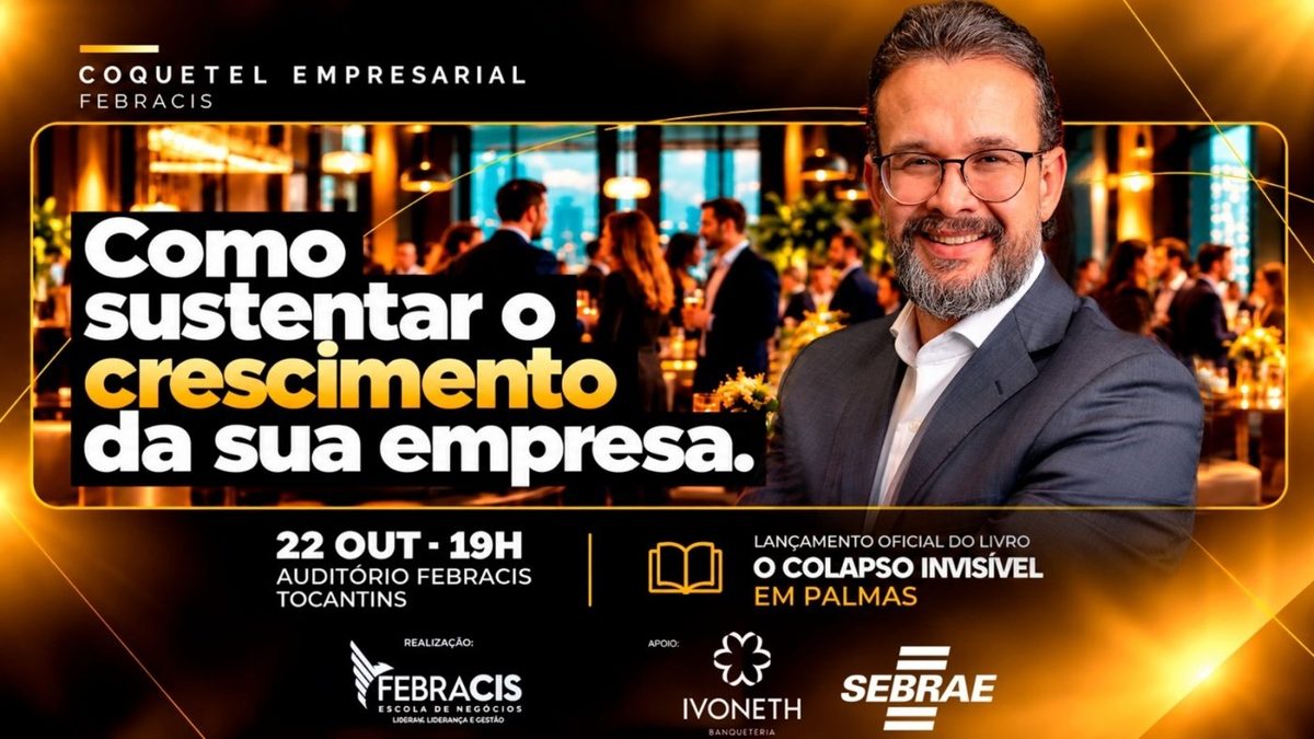 Immagine della fonte — COQUETEL EMPRESARIAL - O COLAPSO DA SUA CASA - FEBRACIS TOCANTINS