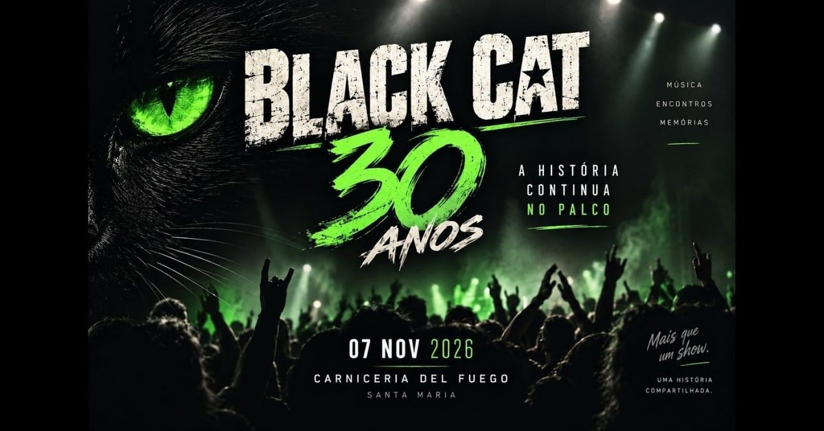 Imagem da fonte — Banda BLACK CAT 30 anos
