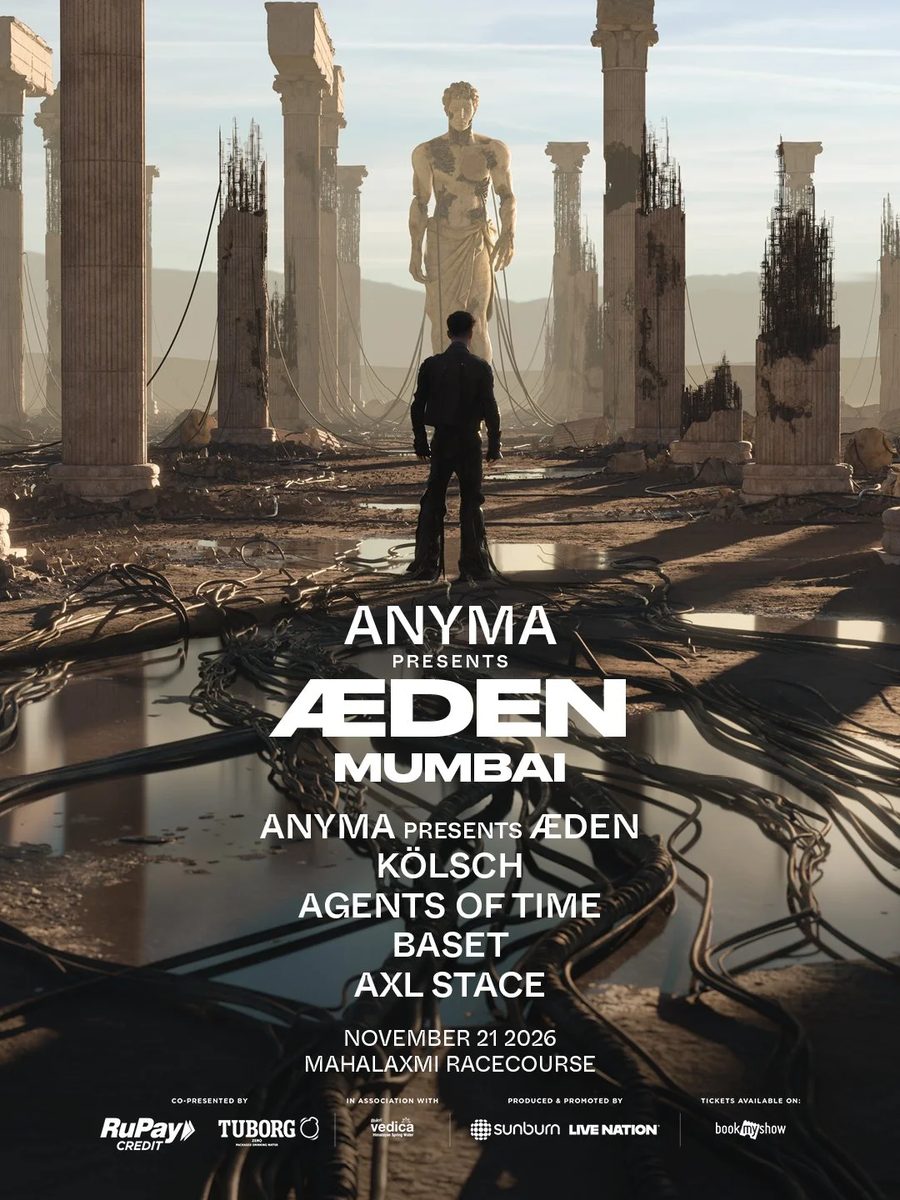 Imagem da fonte — Anyma - ÆDEN World Tour 2026 Mumbai