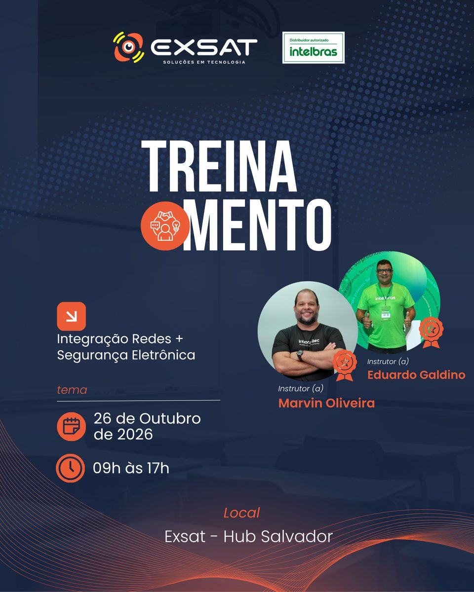 Immagine della fonte — INTEGRAÇÃO REDES + SEGURANÇA ELETRÔNICA