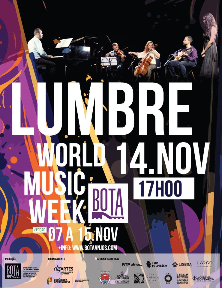 Imagem da fonte — Lumbre - V World Music Week - BOTA