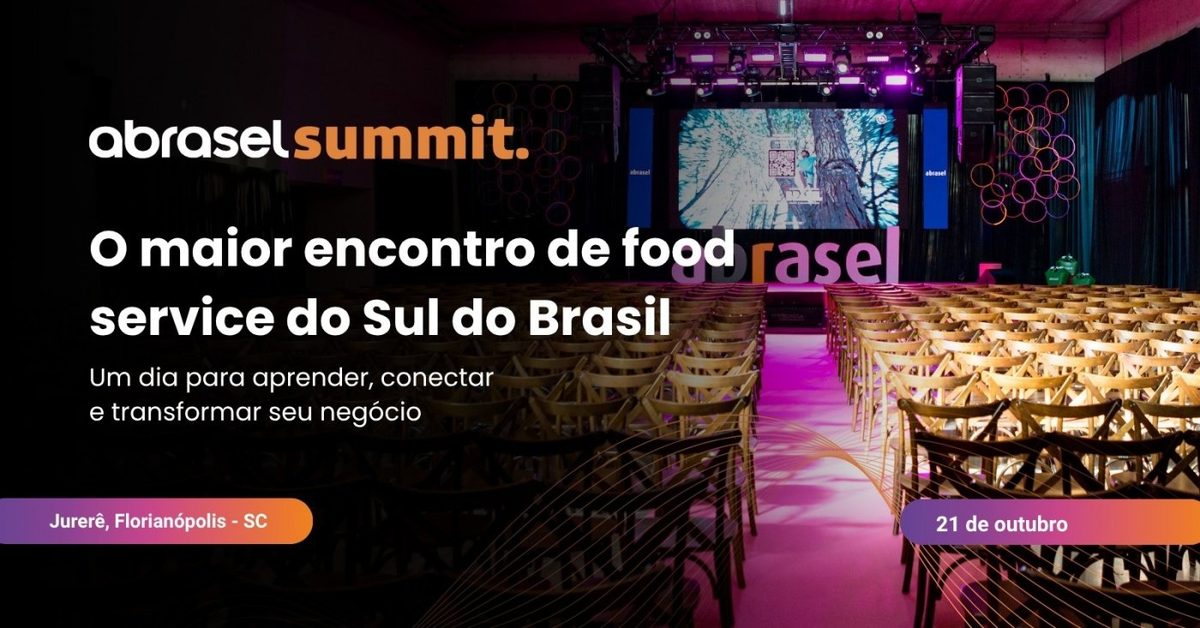 Imagen de la fuente — Abrasel Summit 2026 - O maior encontro do food service do Sul do Brasil.
