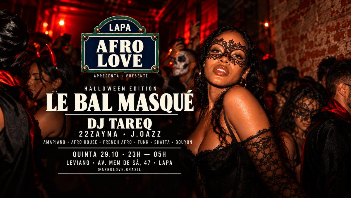 Bild der Quelle — AFRO LOVE Nº01 Le Bal Masqué · Halloween Edition