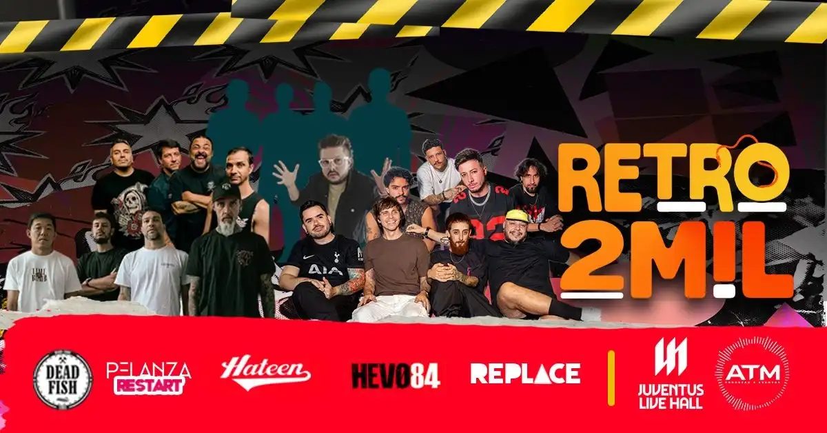 Imagem da fonte — Retrô 2 Mil com Dead Fish, Pelanza, Hevo84, Hateen e mais