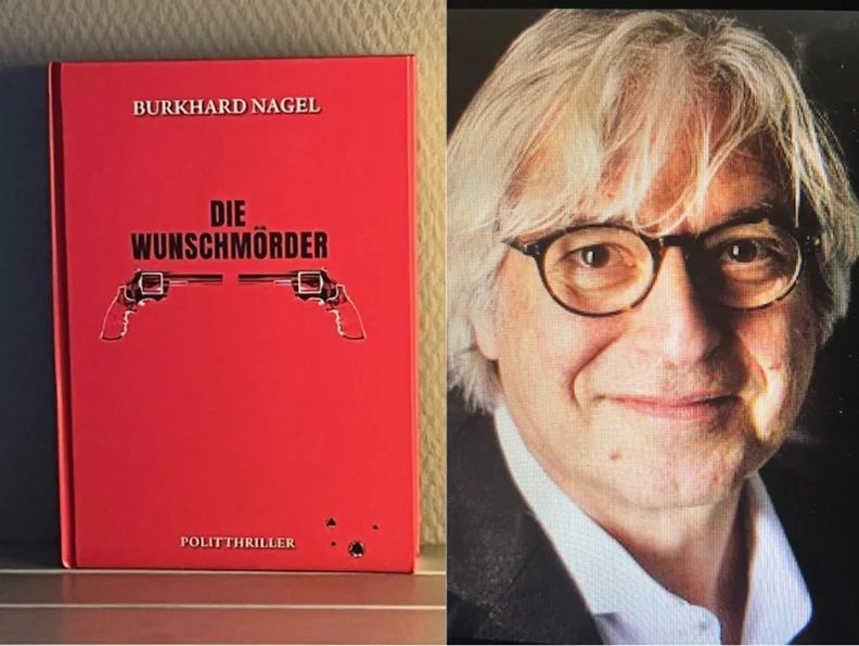 Bild der Quelle — Author reading: ‘Die Wunschmörder’ with Burkhard Nagel (Azubi Wochen)