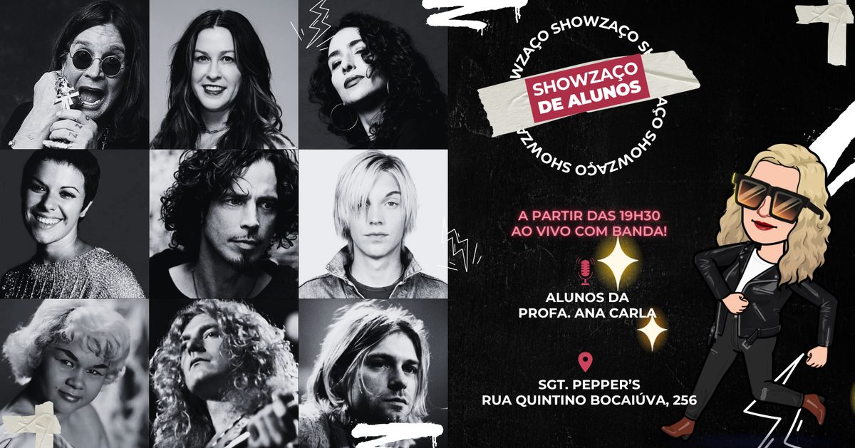Imagem da fonte — Showzaço de Alunos | Fim de Ano com Banda Ao Vivo!
