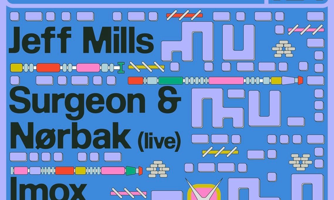 Bild der Quelle — SOUNDIT: Jeff Mills, Surgeon & Nørbak (live), Imox +