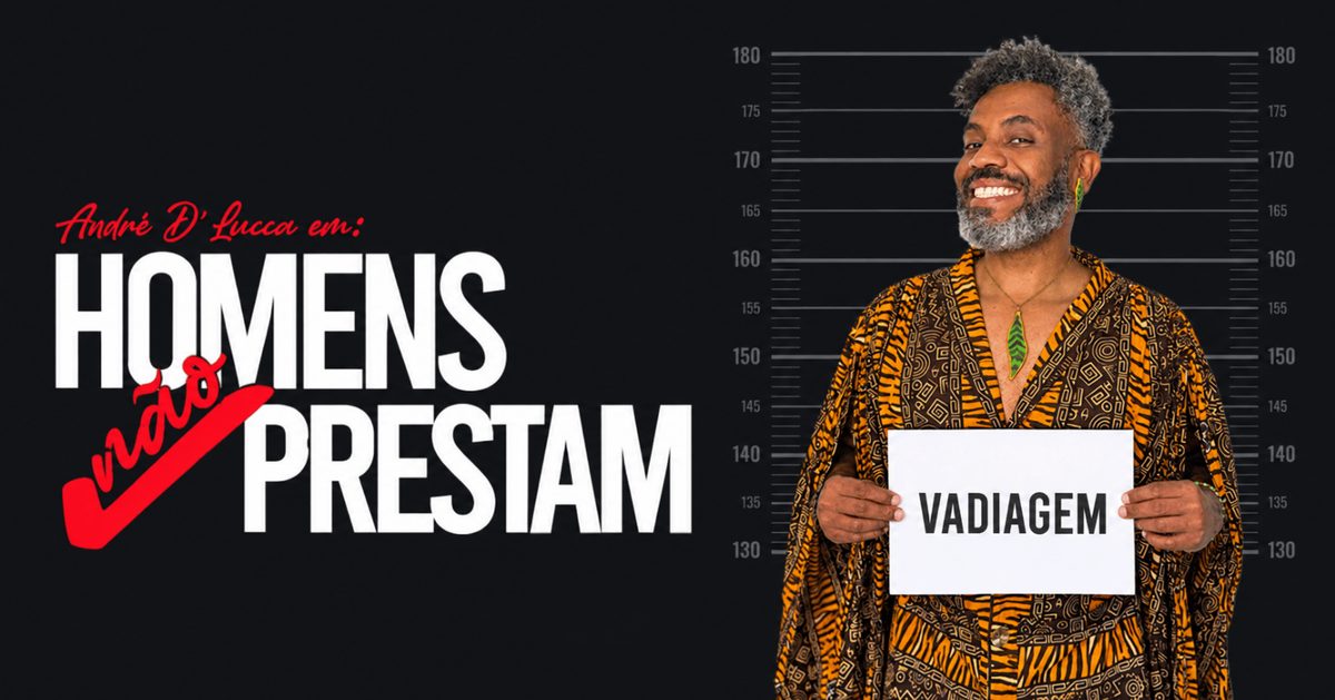 Image de la source — André D'Lucca – Homens Não Prestam no Porão Comedy Club BC