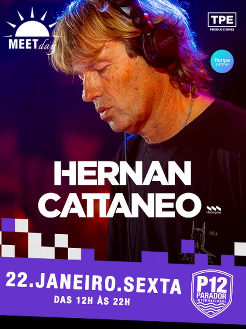 Imagem da fonte — Hernán Cattáneo | P12 Jurerê