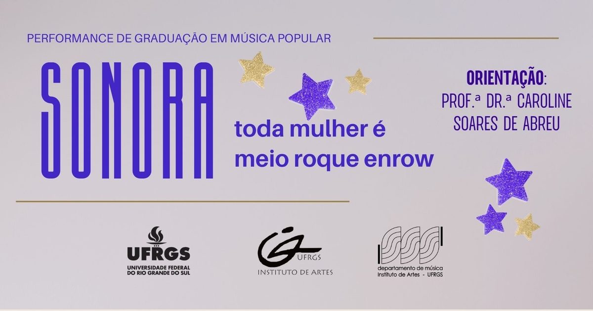 Afbeelding van de bron — show SONORA: toda mulher é meio roque enrow